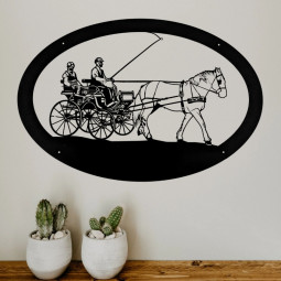 Kutschpferd  - Wanddekoration