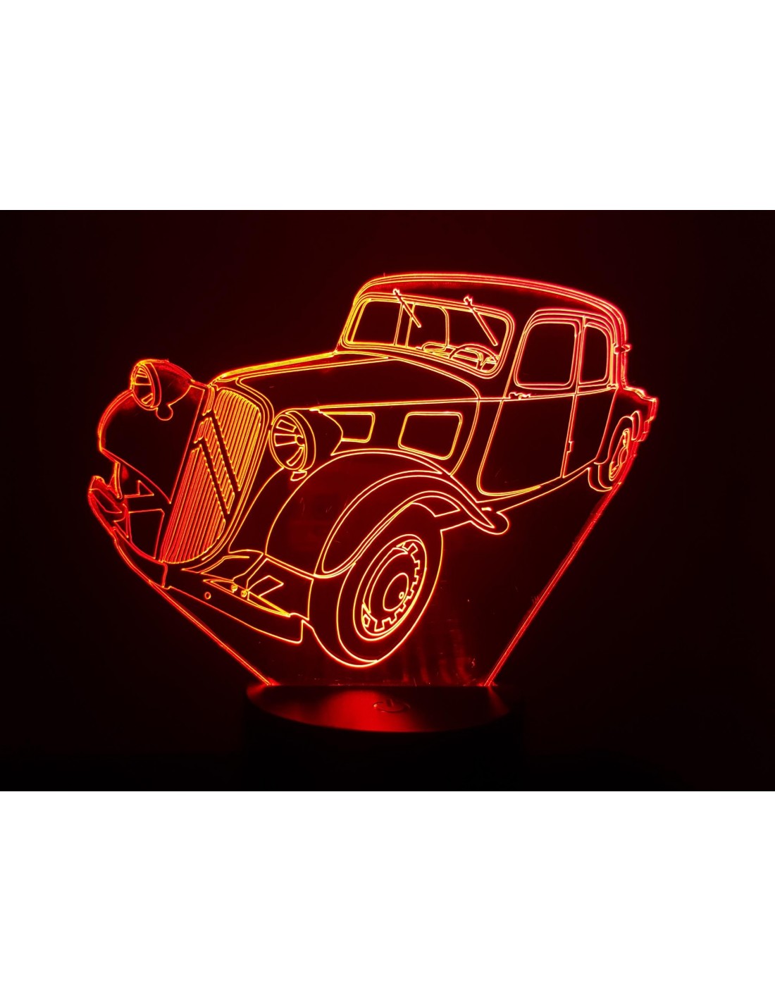 lampe 3D à LED 1er modèle CITROËN TRACTION-AVANT 