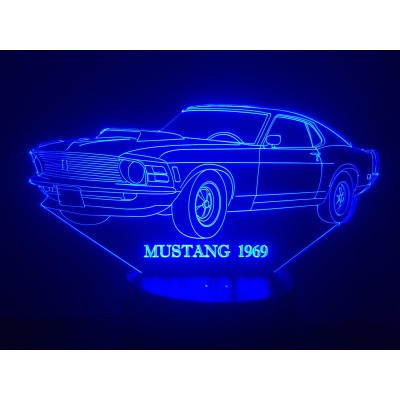3D LAMP - FORD MUSTANG 69 -