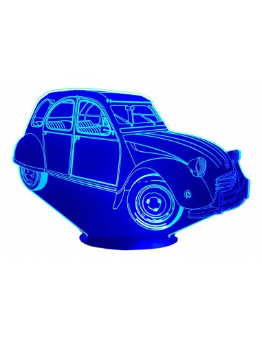 Voiture DS Citroën lampe 3D à LED 
